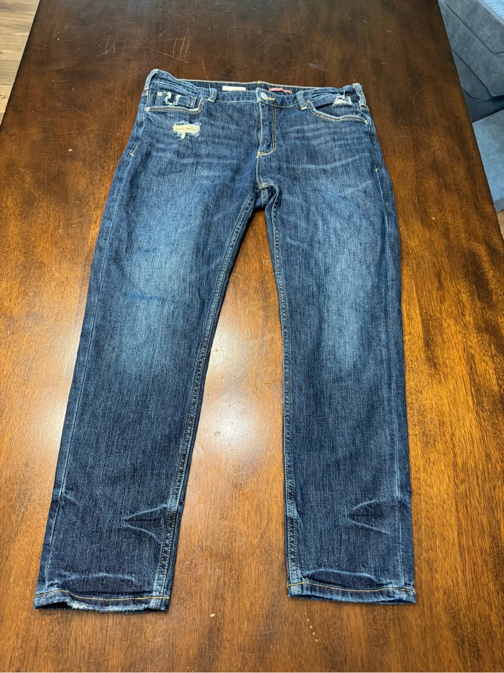 Pilcro Women's Indigo Straight-Leg Jeans